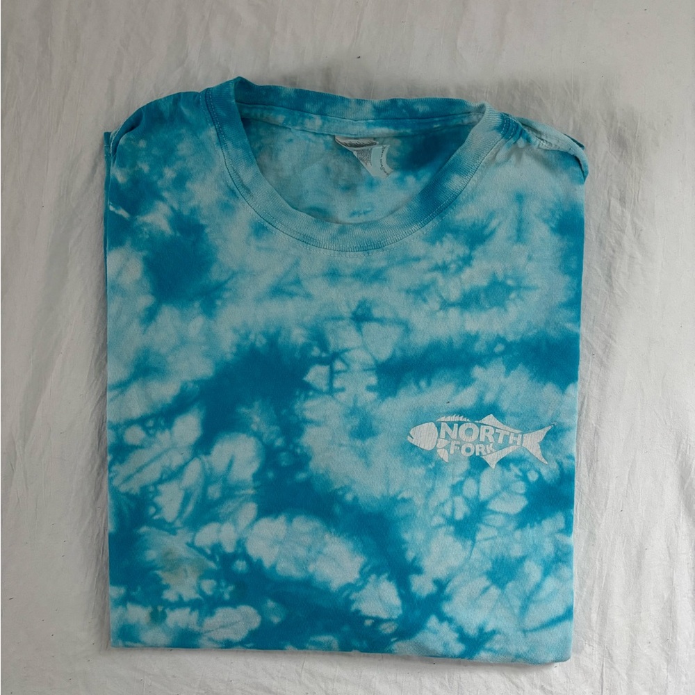 Blue Tie-Dye T-Shirt